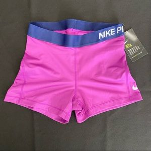 •Nike Pro Shorts • Size: Medium • Color: Purple